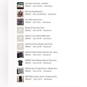 Bundle for treetown💙